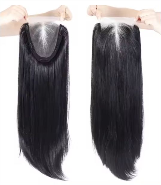 Synthetic Wig Heat-Resistant Glueless Lace Front Wigs with Per Plucked Hair Wigs