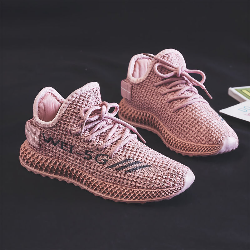 H5G Breathable Casual Vulcanize Shoes Sports Ladies Trendy Mesh Soft Women's Sneakers Tennis