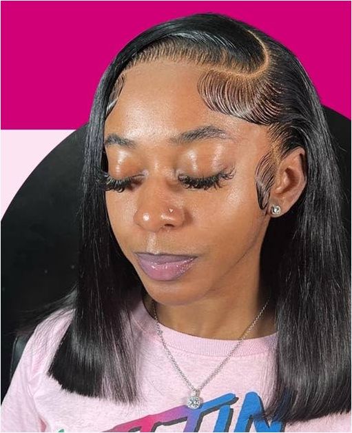 Brazilian Natural Bone Straight Frontal Wig -Raw Virgin HD Lace Front Human Hair Wigs
