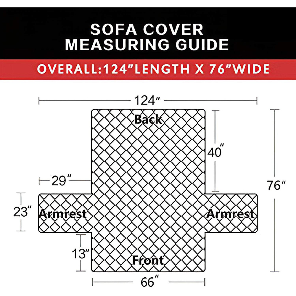 Sofa Slipcover Reversible Sofa Cover Water Resistant Couch Cover Furniture Protector with Elastic Straps for Pets Kids Children Dog Cat