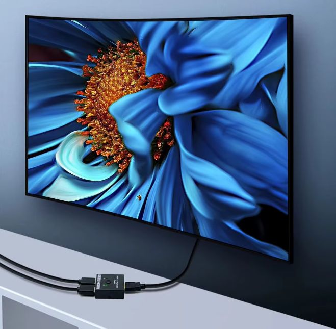 4K 60HZ Bi Direction HDMI 2.0 Bi-Direction Switch 2x1 1x2 Bi-Directional HDMI Switcher Splitter 2 in 1 Out Converter HDCP 3D