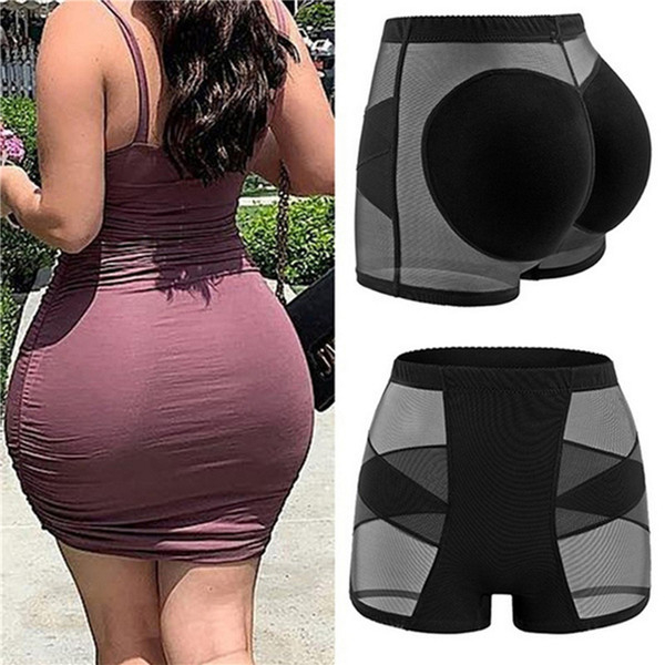 Butt Lifter Panties Plus Size Buttock Open Booty Shorts Tummy