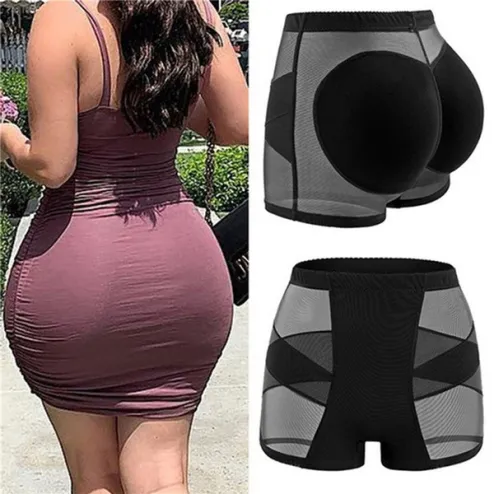 Silicone FAKE ASS Butt Lift and Hip Enhancer Booty Padded Underwear Pants  Shaper