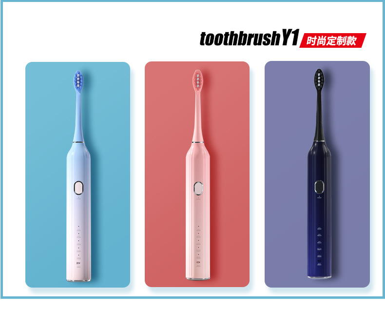 Powerful Ultrasonic Electric Toothbrush USB Charge Rechargeable Tooth Brush Washable Electronic Teeth Brush
