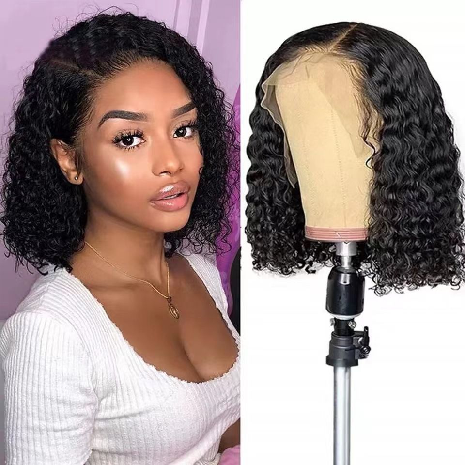 The new fashionable long hair wig for ladies features trendy big waves with a fluffy style. The hair strands have a full and natural texture, making it visually appealing. It is made of high-quality synthetic hair material, which is durable and easy to style.