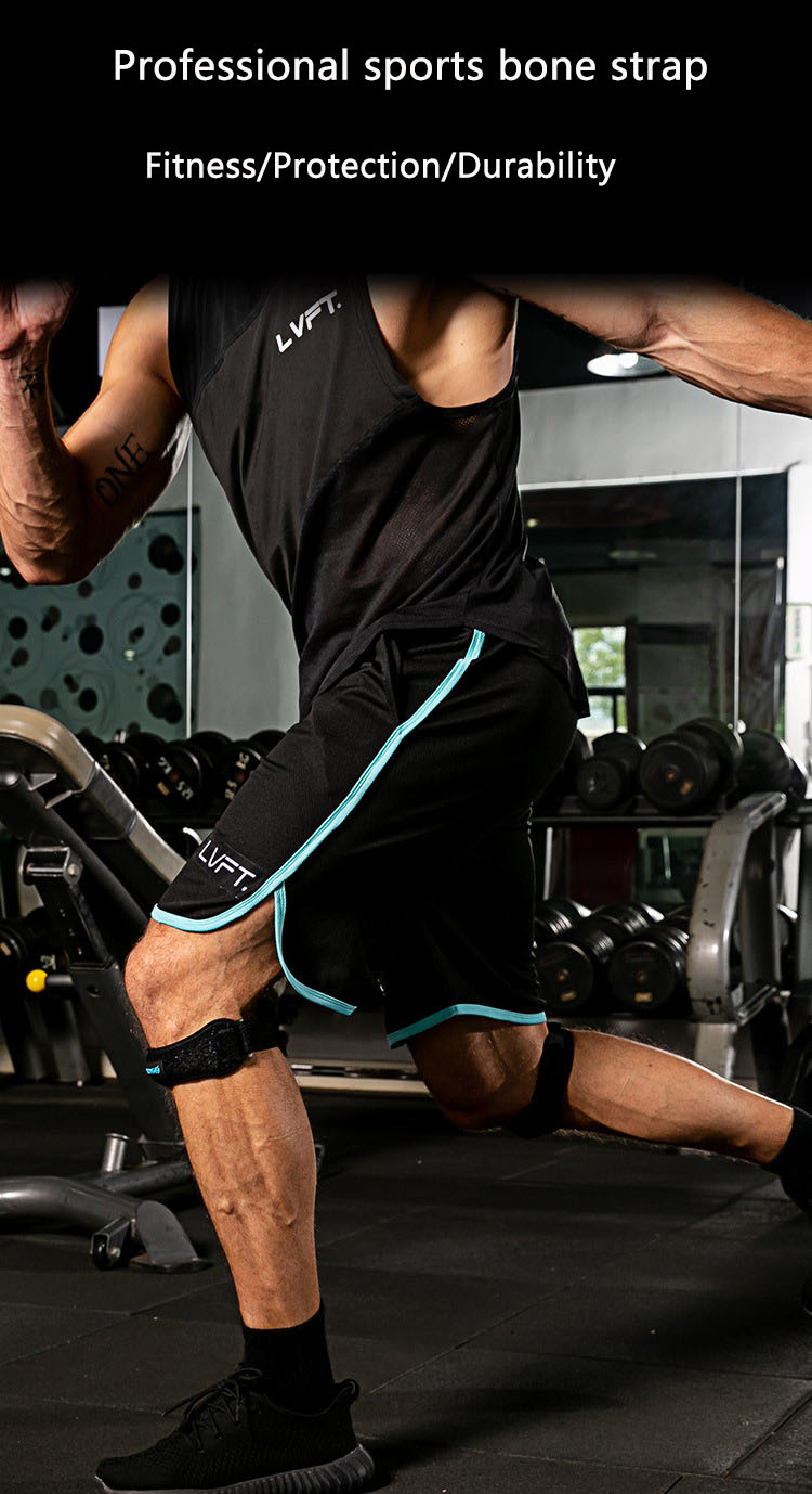 H14 1pcs Adjustable Knee Patellar Tendon Support Strap Band Knee Support Brace for Running basketball volleyball Sports Kneepad