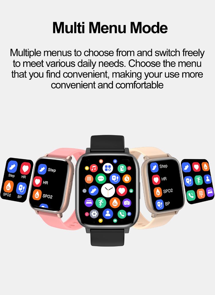 H9 smart watch health monitoring Bluetooth call watch exercise heart rate blood oxygen