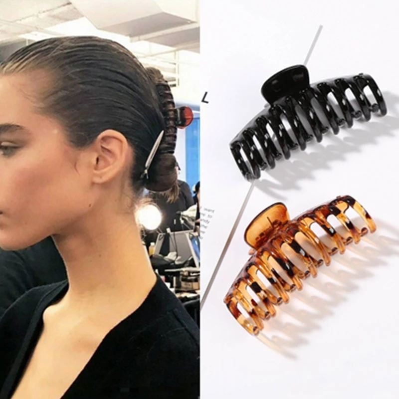  Solid Color Claw Clip Large Barrette Bath Clip Ponytail Clip For Women Girls Hair Accessories Gifts