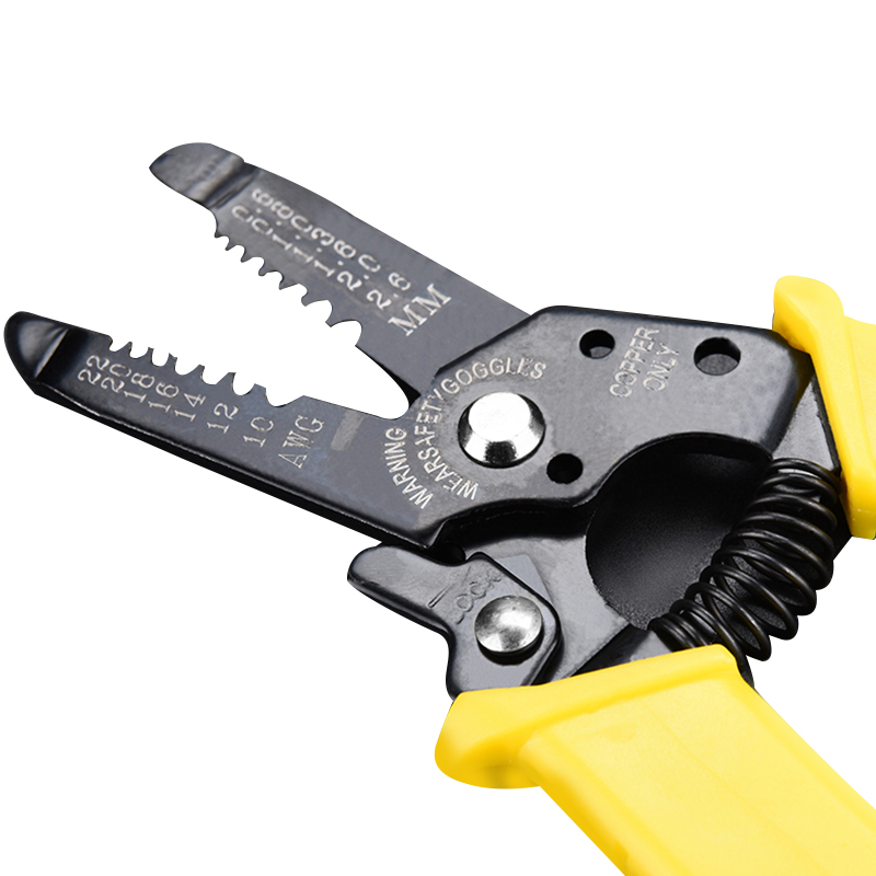 Multifunctional Lightweight Hand Repair Tool Wire Stripper Decrustation Pliers Cable Wire Stripping Pliers Crimping Tool Pliers 