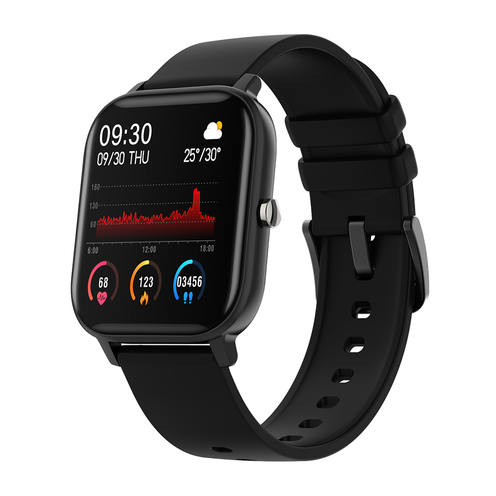 P8 1.4 inch Smart Watch Men Full Touch Fitness Tracker Blood Pressure Smart Clock Women GTS Smartwatch