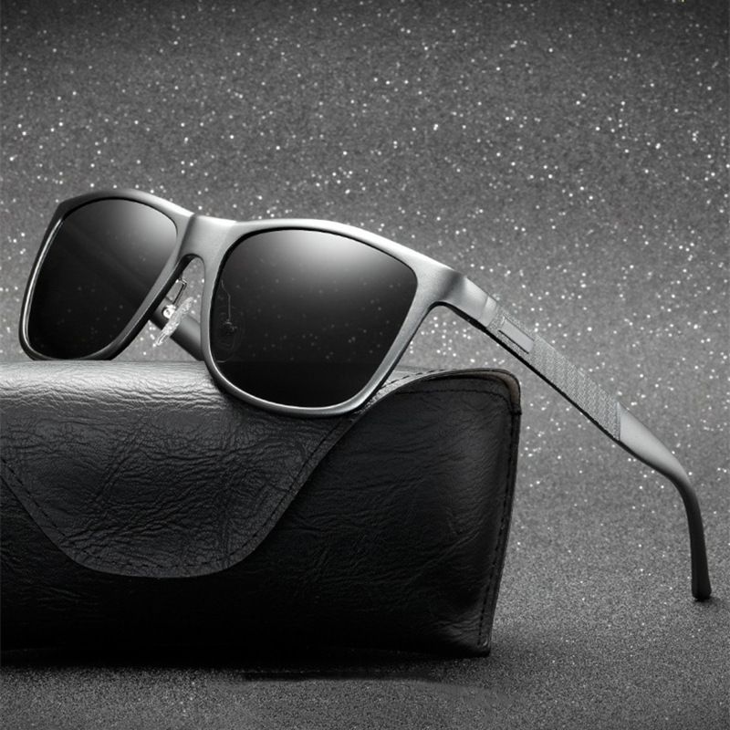 8710 Men Fashion Sunglasses Aluminum Magnesium Colorful Polarize Fishing Glasses Driver Driving Mirror Sunglasses