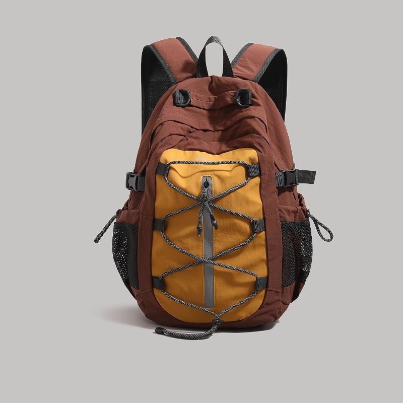 New Spring Casual Backpack for Women Large Capacity Hiking Sports Mountaineering Bag Short Distance Travel Backpack for Men
