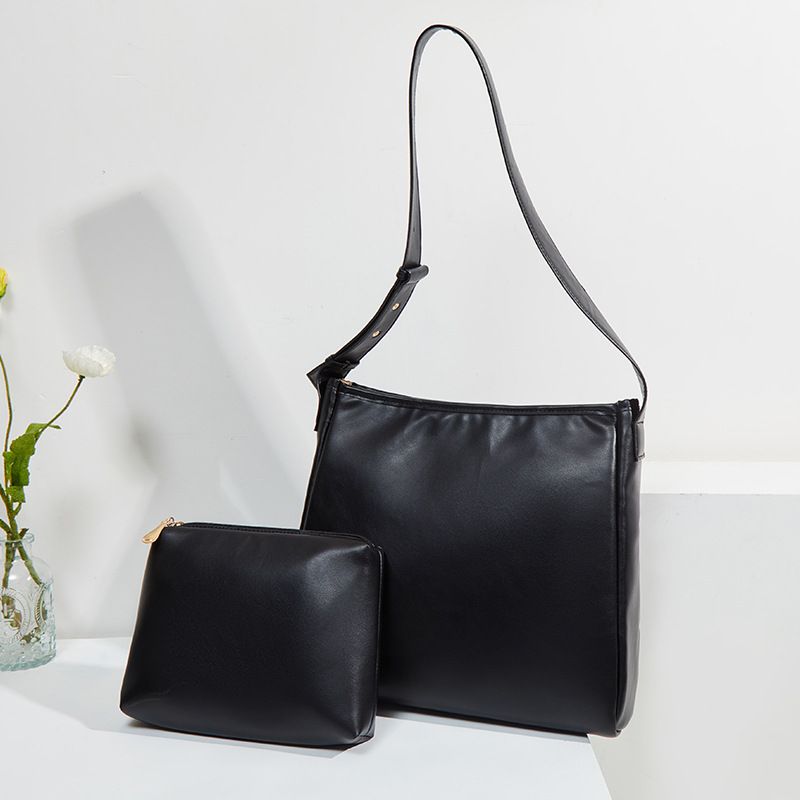 Large Capacity Tote Bags for Women 2Pcs Set, Versatile Ladies Shoulder Bag