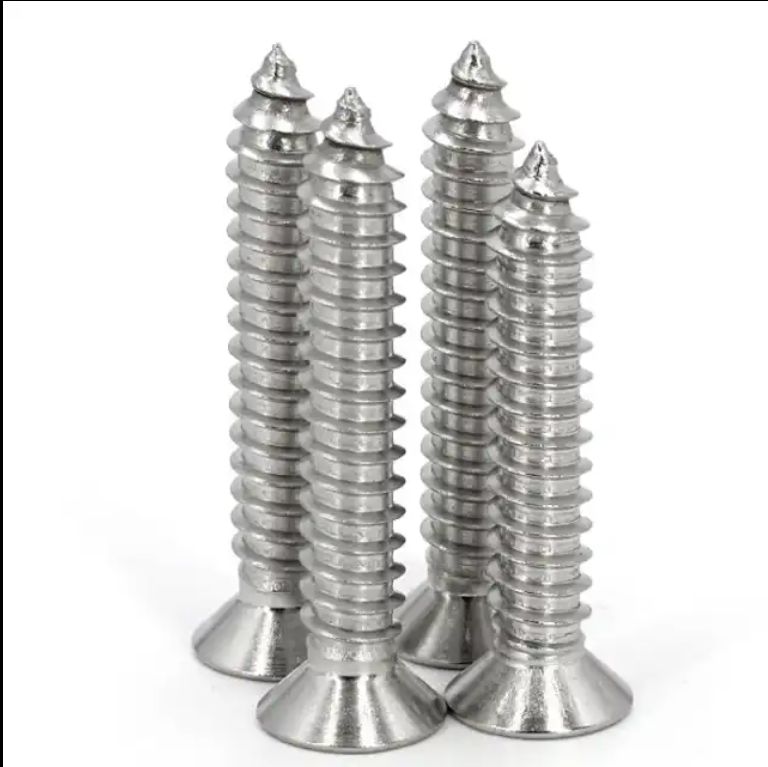 Stock supply cheap M3 round cross-head metal screws 