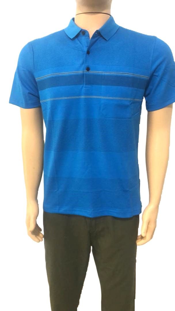 Casual Trend Men Polo-Neck Contrast Color Shirt  Summer Male Clothes Fashion Business Office Short Sleeve Pure Cotton Tops