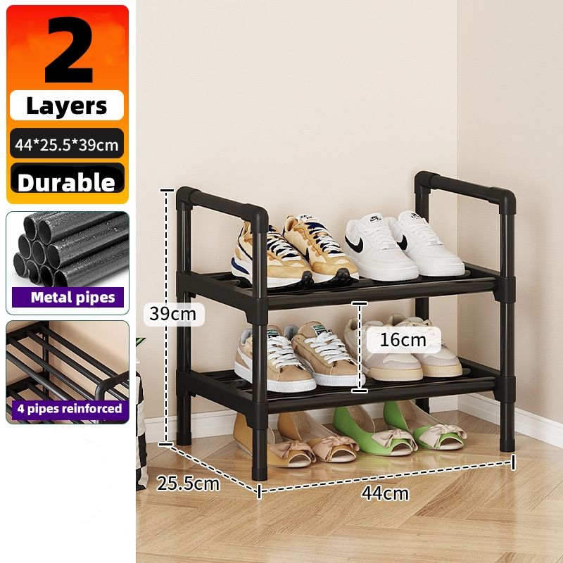 Length 44 cm 2 layers ，3 layers, 4 layers ,5 layers CRRSHOP lenght 56.5cm 3 layers, 4 layers ,5 layers , 6 layers,7 layers ,8 layers  Storage Rack, simple household use, multi-layer entrance, indoor storage rack dust-proof dormitory storage rack, shoe cabinet