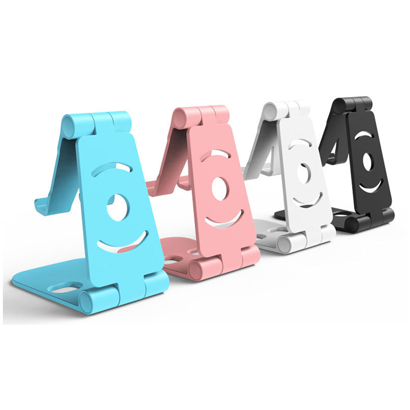 Portable Mini Mobile Phone Holder Foldable Desk Stand Holder 4 Degrees Adjustable Universal for iPhone Andorid Phone