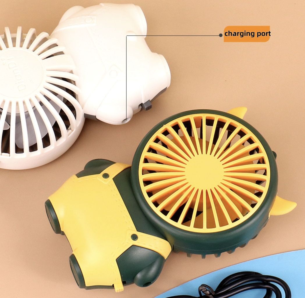 Handheld Fan Portable Pocket Fan USB Rechargeable Mini Fan Cute Small Fan