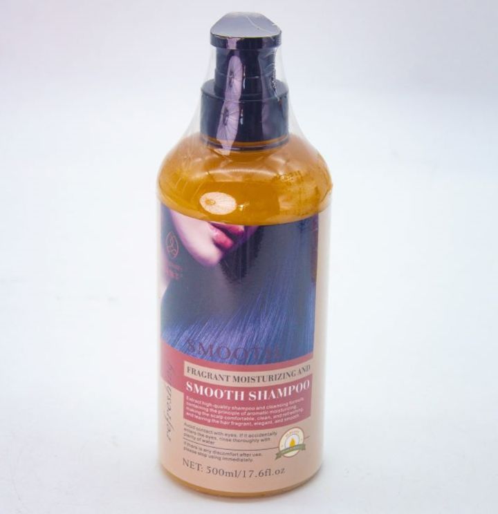 Fragrant Moisturizing And Smooth Refreshing Silk Hair Shampoo - 500ML