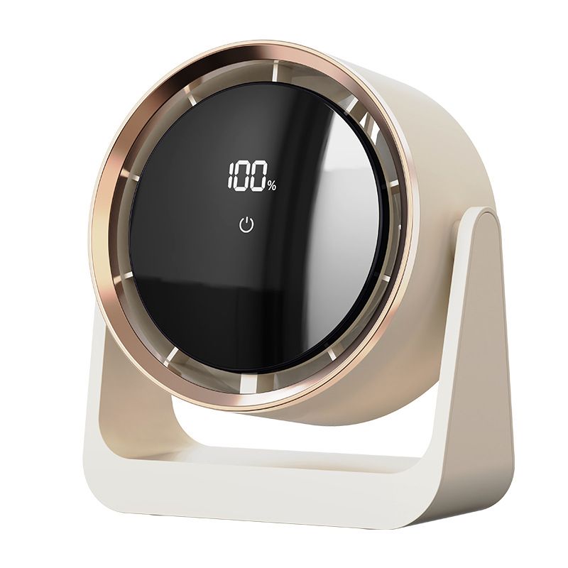 Mini electric fan desktop dormitory USB desk lamp fan wall mounted household dormitory circulating fan