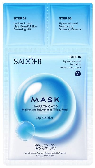 Nicotinamide Trilogy Facial Treatment delicate, moisturizing, brightening and whiteningBLUE-HYALURONIC ACID