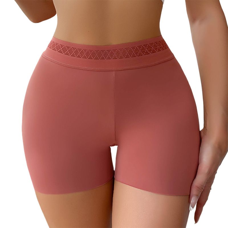 Europe and the United States new solid color hip lift belly pants corset body body tight waist plastic waist pants boxers CX001