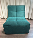 Lazy Sofa, Bean Bag Chair, Compression Design, for Office, Bedroom and Living Room, Reading Nook Chair (Green)