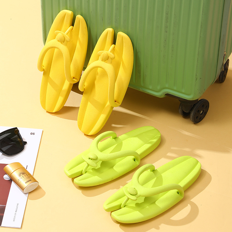 52123 Women's Indoor and Outdoor Wear Orthopedic Sandals Orthopedic Support Banana Fit Flip-Flops Foldable Slippers