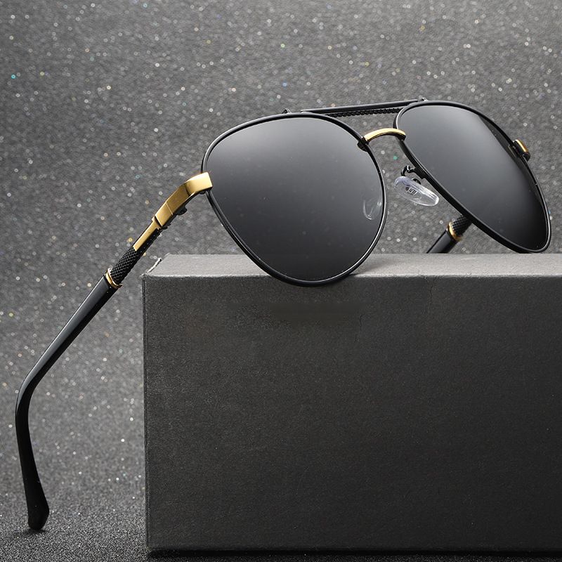 2025 Fashion Polarized Anti Glare Driving Sunglasses Oval Sunglasses for Men