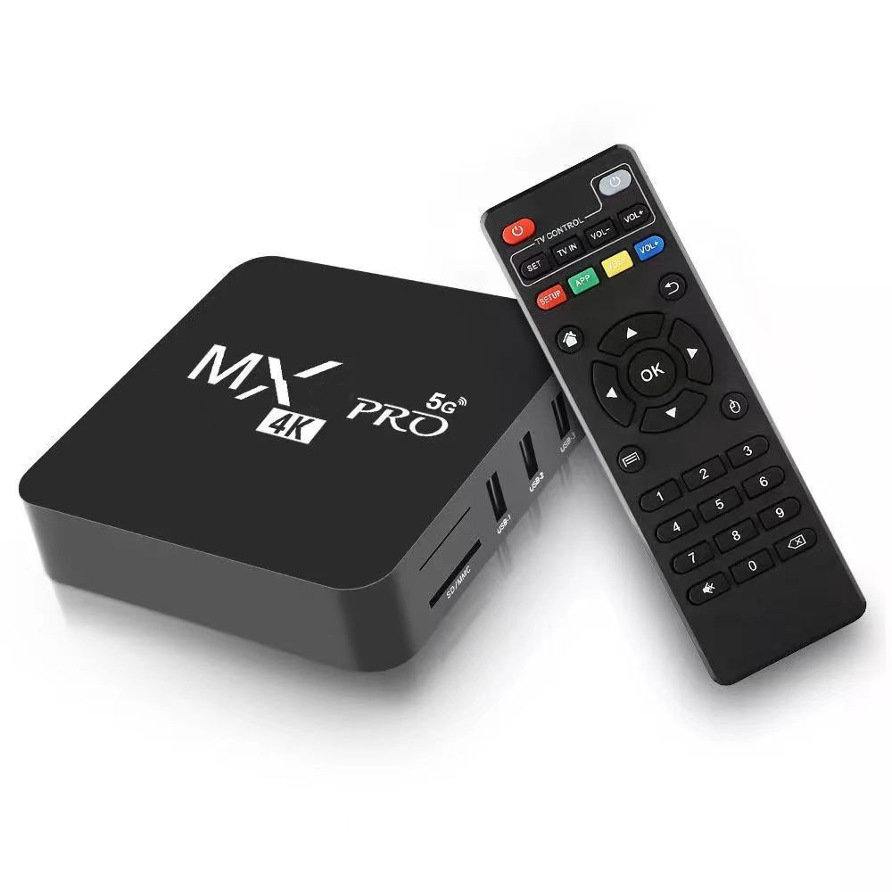 New MXQPRO 4K Network Set Top Box TV BOX Network TV Set Top Box