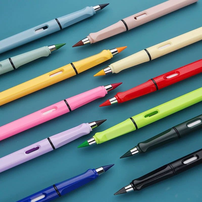 Colored pencil, no ink, no sharpening, eternal upright posture, pencil for drawing and writing, erasable and not easily broken CRRSHOOP free shipping colored pen 