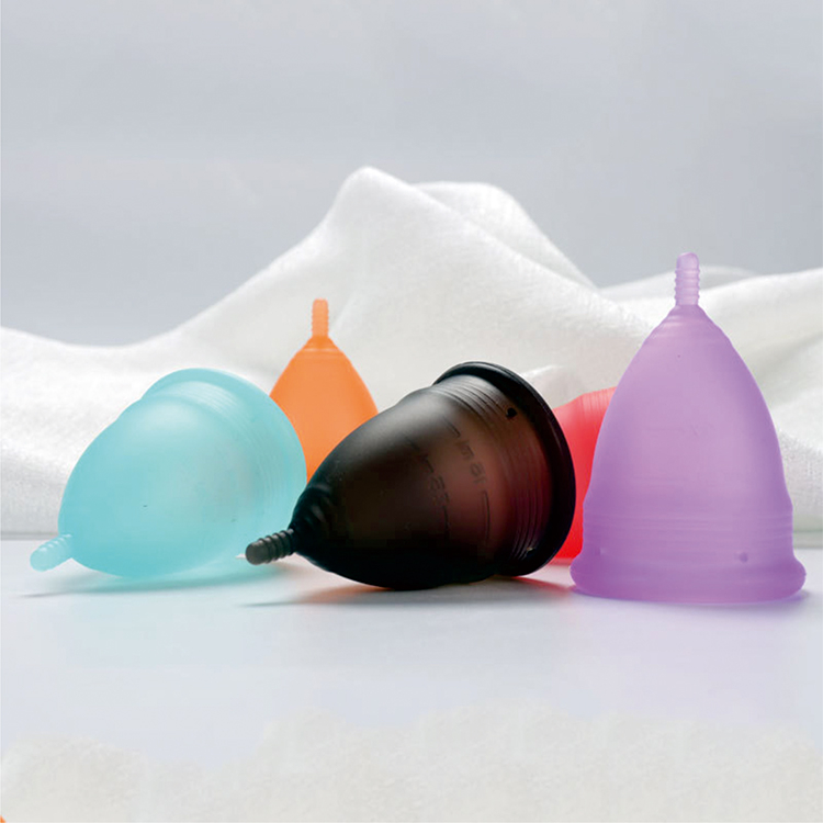 Menstrual Cup Silicone Women's Menstrual Cup Aunt Menstrual Cup Girls' Private Parts Menstrual Period Supplies Sanitary Napkins