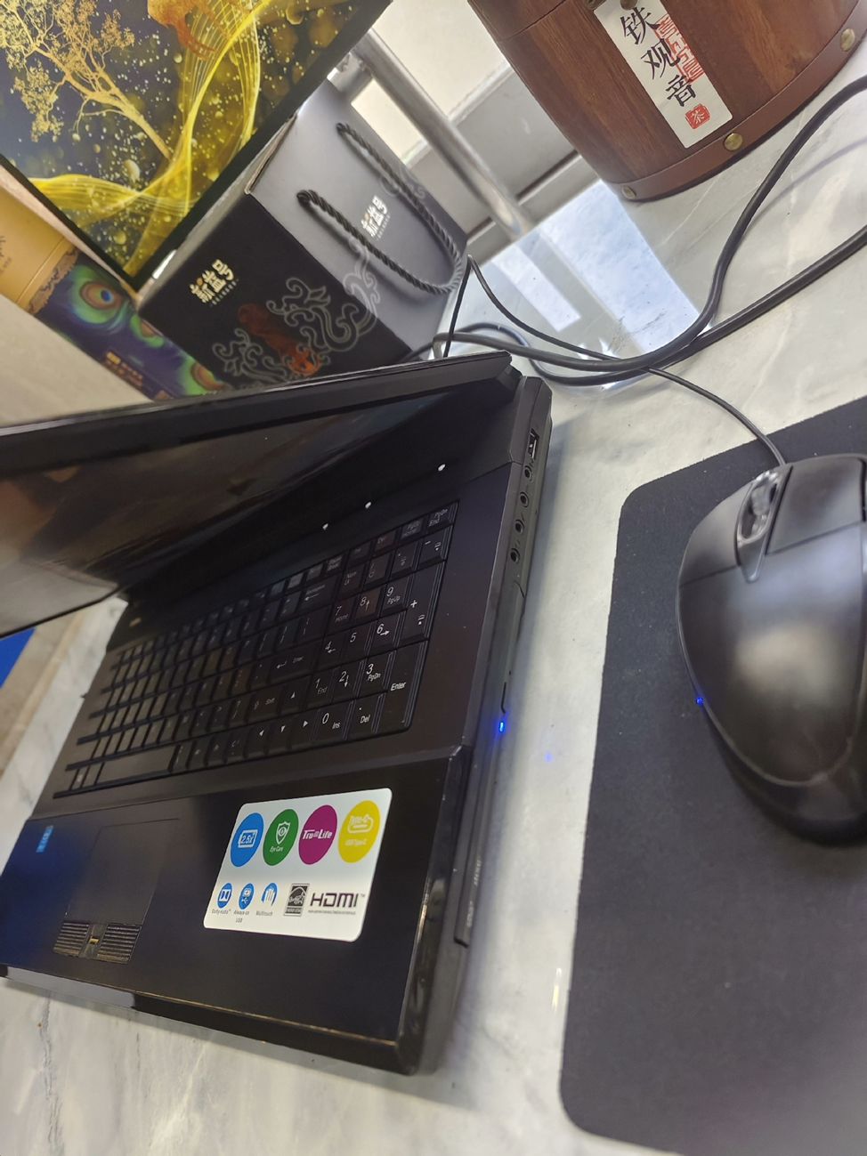 Shenzhou Ares k770E high-end laptop 17-inch League of Legends Crossfire Stock trading Office study Office CAD PS 【Lowest Price Online】