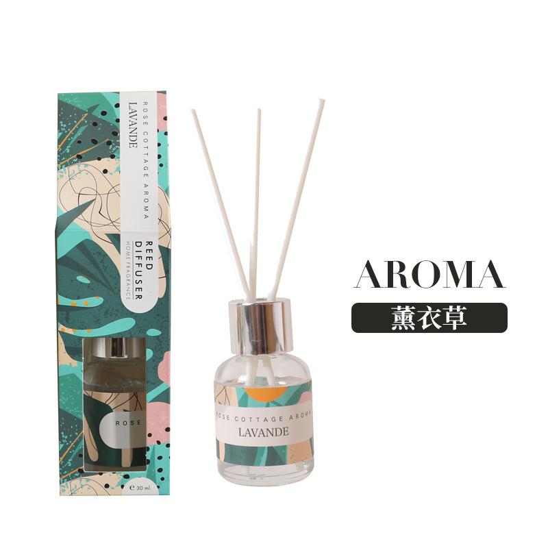 RD-770 30ML Aroma Diffuser Set Rattan Sticks Purifying Air Office DIY ...