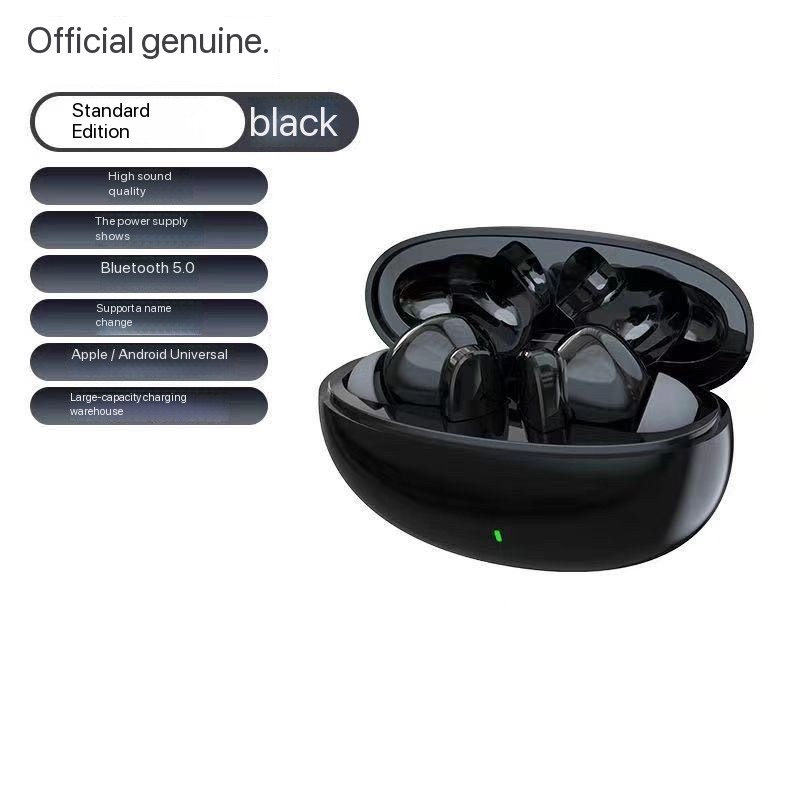 S90 Wireless Bluetooth Headphones In-ear Noise CancellingBlack