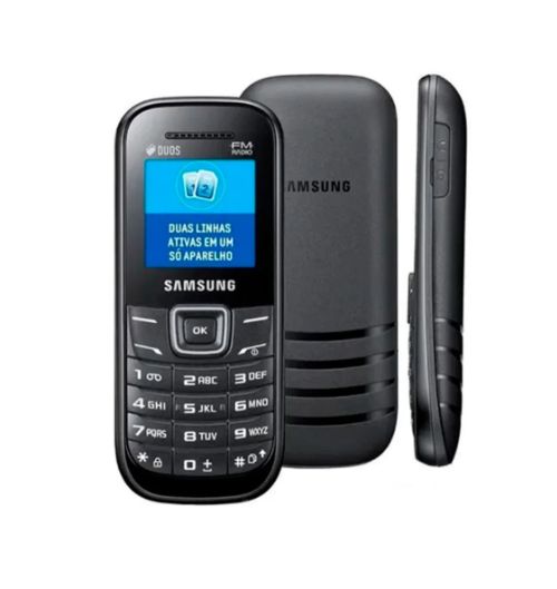 Samsung Keystone 2 Mobile Phone GT-GT-E1207Y/ SM-B105E - Black