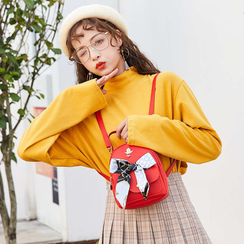 Vento Marea Mini Backpack Crossbody Bag For Teenage Girls 2020 Women Shoulder Phone Purses Korean Style New Convertible Bag Hand