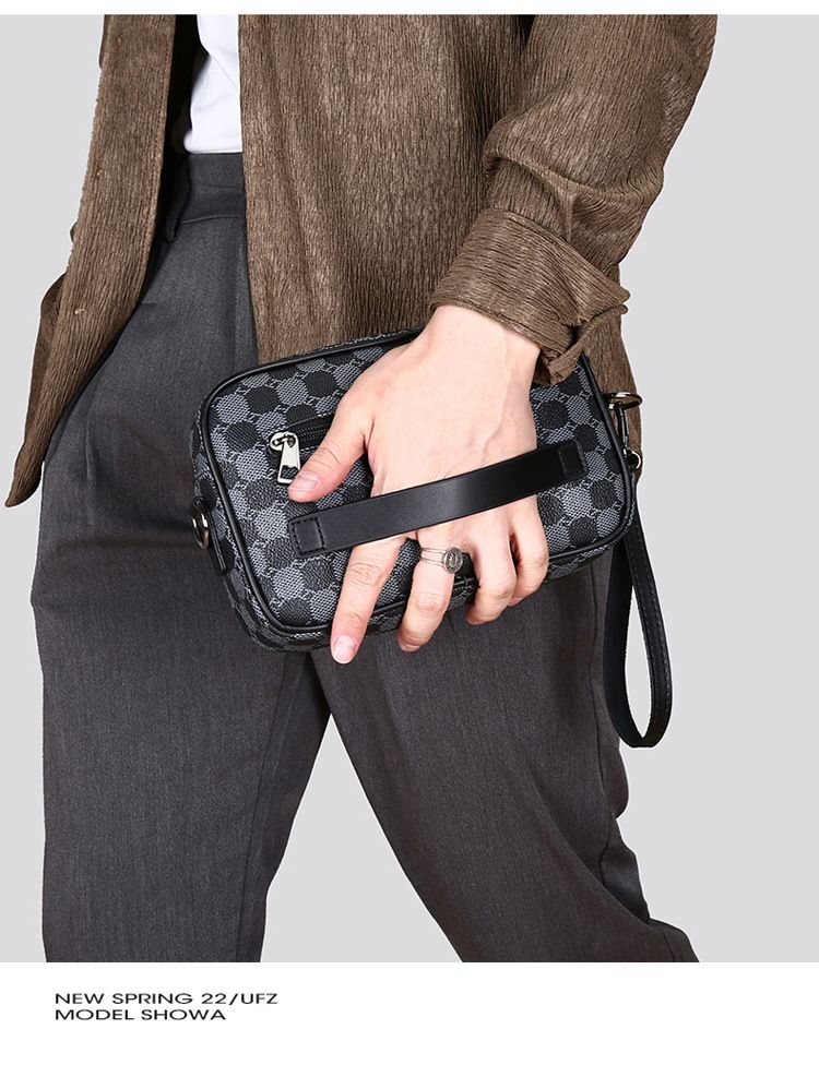 2025 New Men's Crossbody Bag, Mini Small Backpack, Fashion Minimalist Phone Bag, Casual Single-Shoulder Bag, Portable Clutch Bag for Men