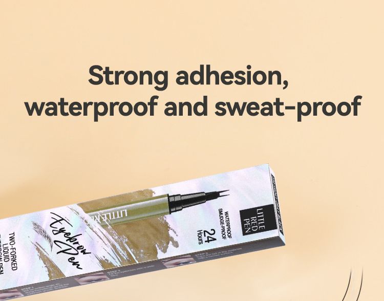 Ciorrter Eyebrow Pencil，One stroke. two lines waterproof and sweat proof