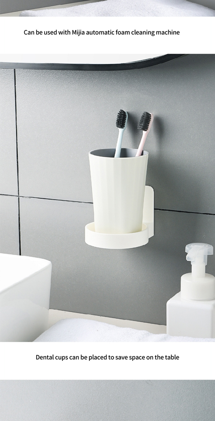 114978 Bathroom Non-Perforated Racks Ttrigger liquid Suction Device Hanger Hanging Wall-Mounted Hand Sanitizer lifting Rack Bottle Rack