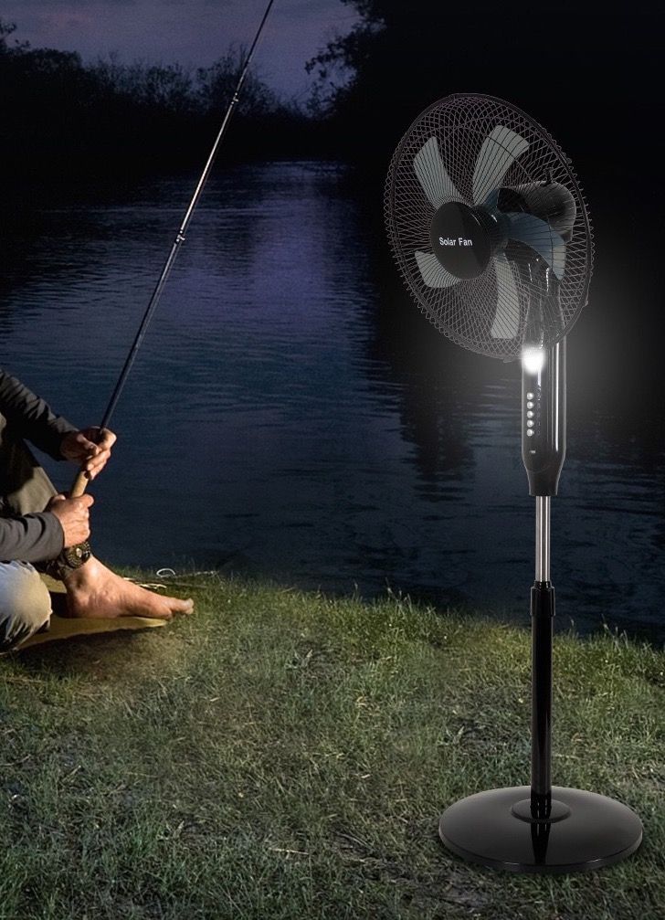 Rechargeable Lighting smart Solar Fan HS-188L