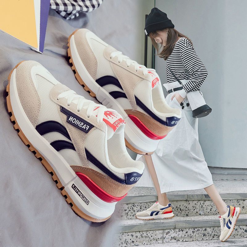 Casual shoes net face Forrest Gump shoes female summer Waf shoes Korean version of men and women with small white shoes breathable sports shoes 819