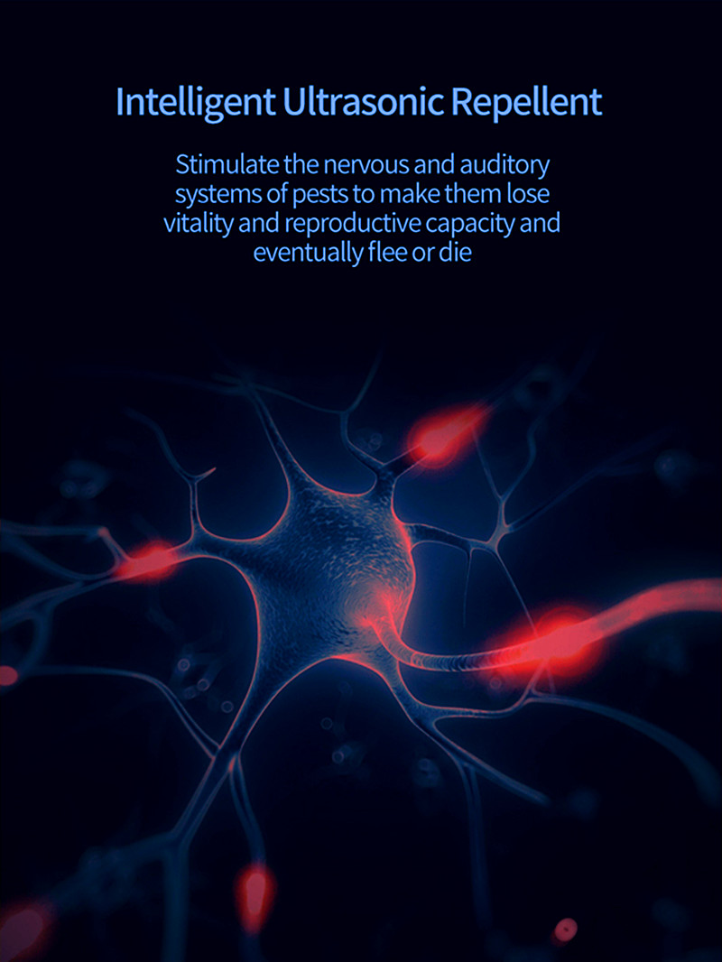 1Pcs Pest Reject Ultrasound Mouse Cockroach Repeller Device Insect Rats Spiders Mosquito Killer Pest Control Household Pest