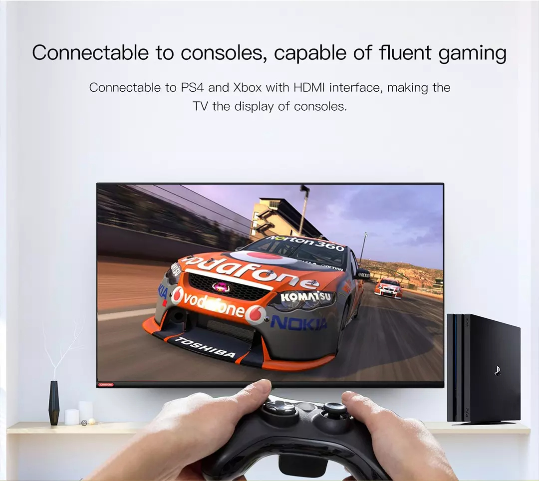 CHANGHONG 32G7N 32 Inch Frameless 1366*768p Full HD Digital LED TV Flat Screen Televisions Bracket Mounted