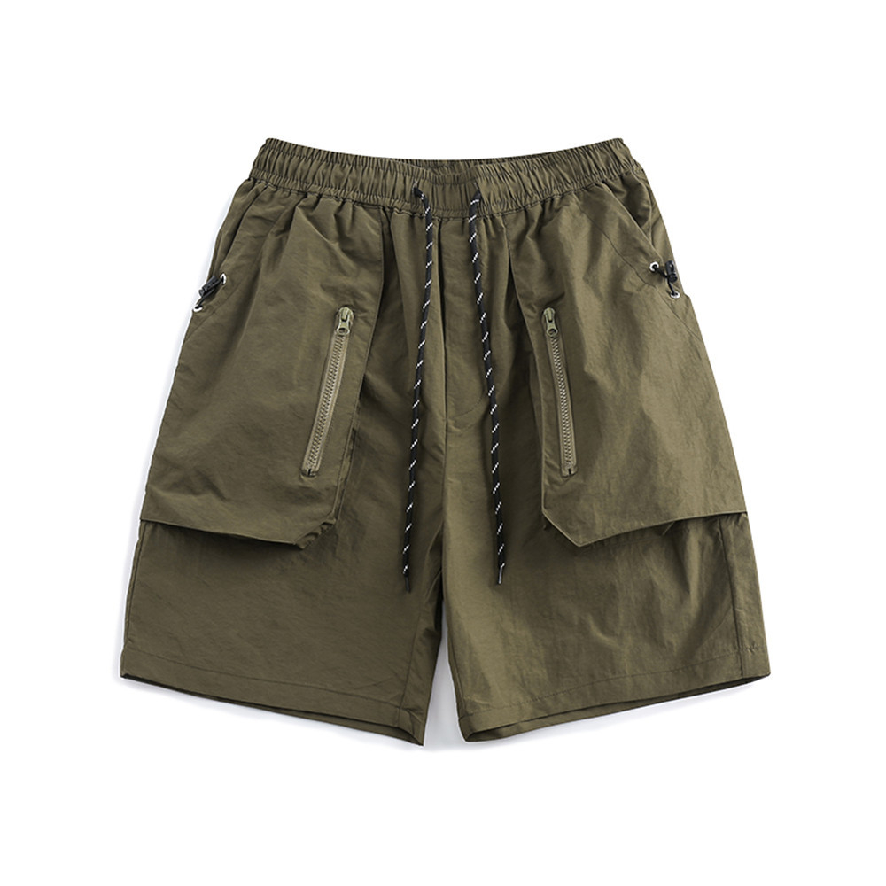 677 Men's Versatile Casual Five-point Cargo Shorts Summer