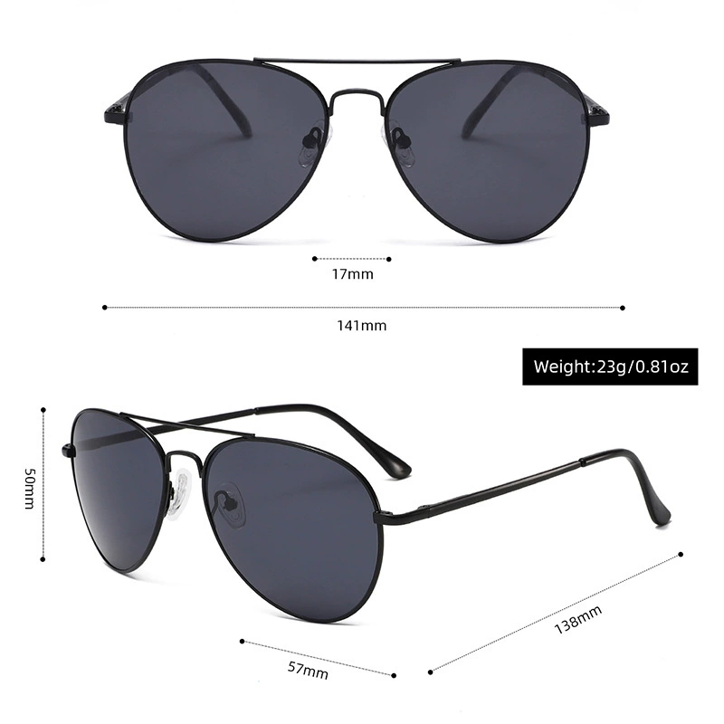 Multi-Color Aviator Sunglasses for Men Women, Polarized UV Protection Classic Pilot Sunglasses, Fashion Metal Frame Mirrored Lens Sunglasses for Driving Fishing Outdoor