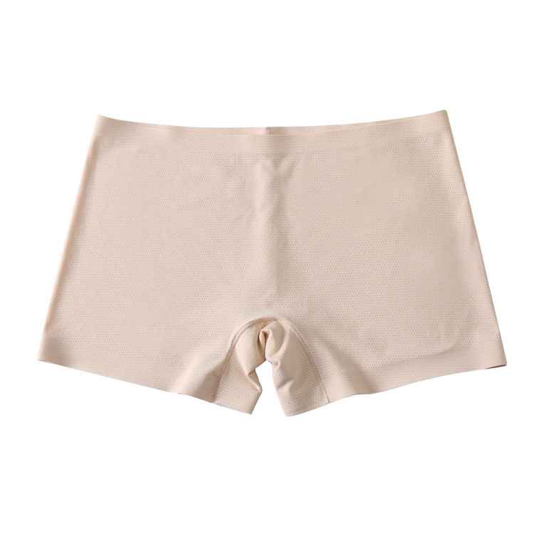 Tospino Women Seamless Ice Silk Underwear Boyshort High-Stretch Brief Panties