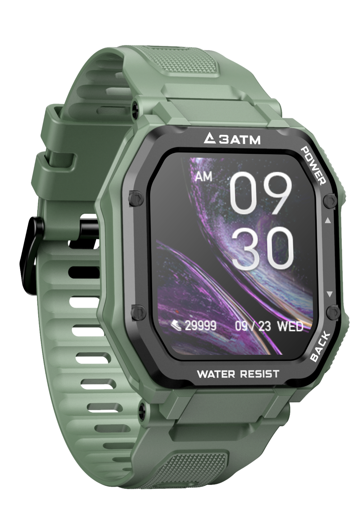 ASPURT smart watch mobile phone 3ATM waterproof Bluetooth playing music Android iPhone C16 outdoor sports waterproof smart watch long endurance multi sports mode heart rate call reminder

