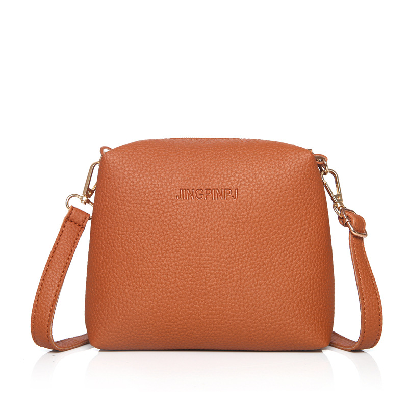 Female Baodan Shoulder Tide Korean Style Bag Handbag Boutique Four-piece Lychee Pattern