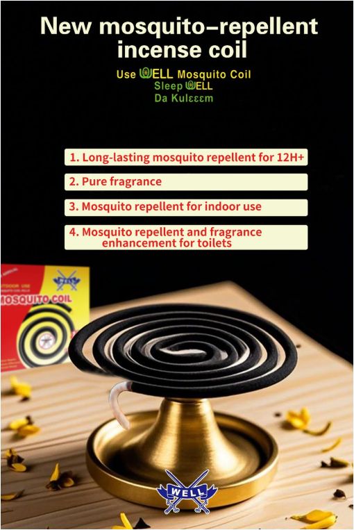 10 PCS WELL MOSQUITO COIL